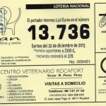 12 agosto. loteria navidad 2014